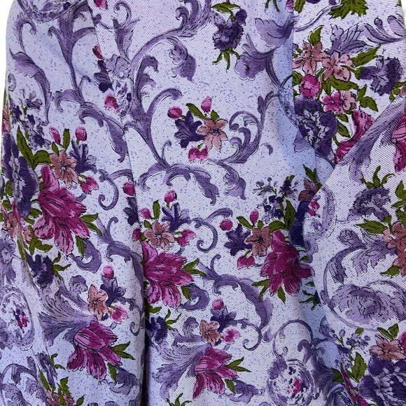 Pendleton Blazer Women Size 18W Country Sophisticates Floral Romantic Purple VTG - Picture 5 of 15